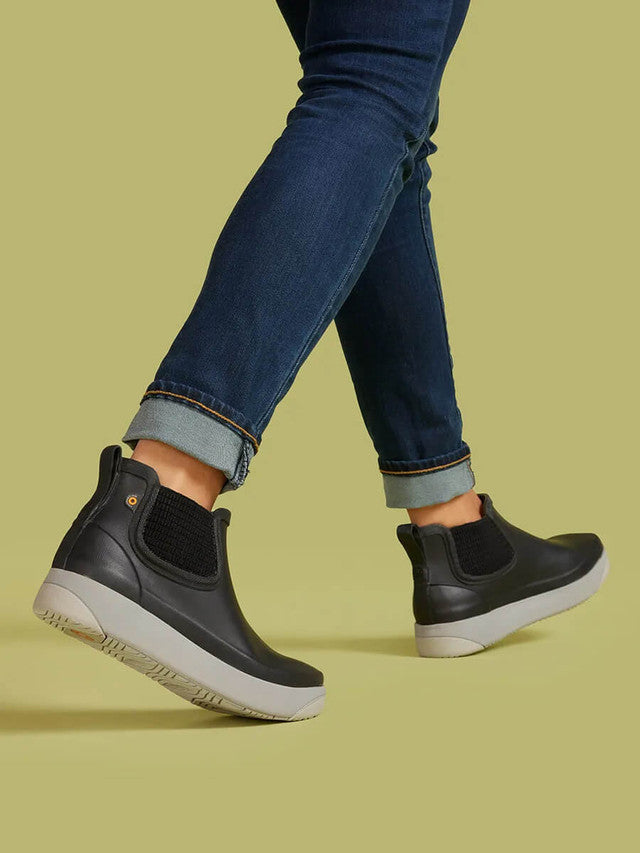 Kicker Rain Chelsea II Black Gumboot