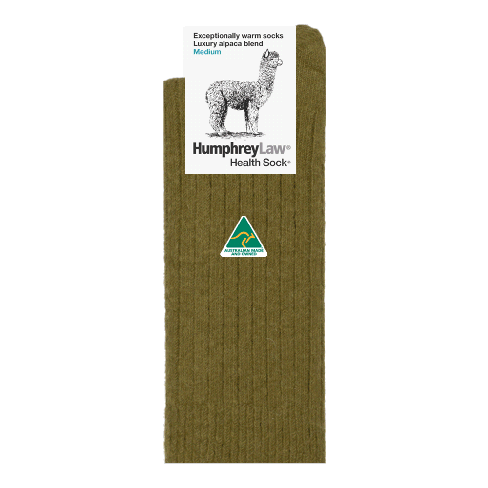 Alpaca Health Sock® Style 01C Sage