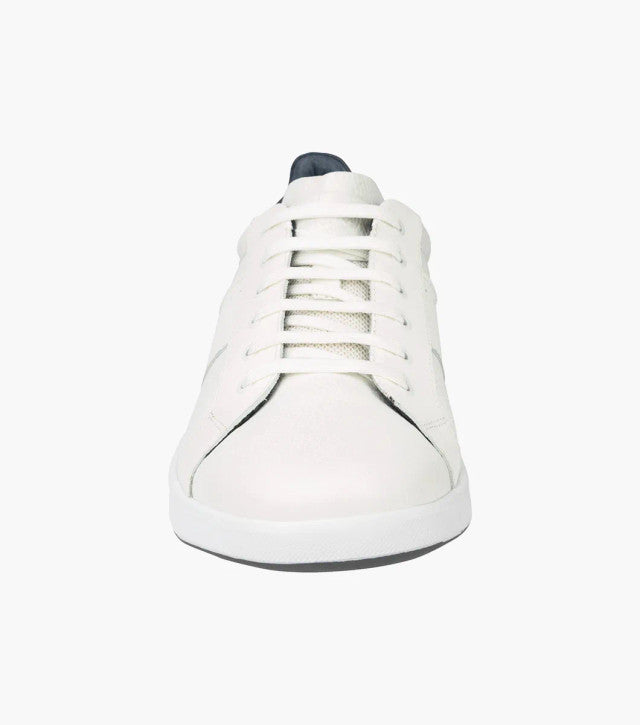 Crossover Mens Leather Sneaker White