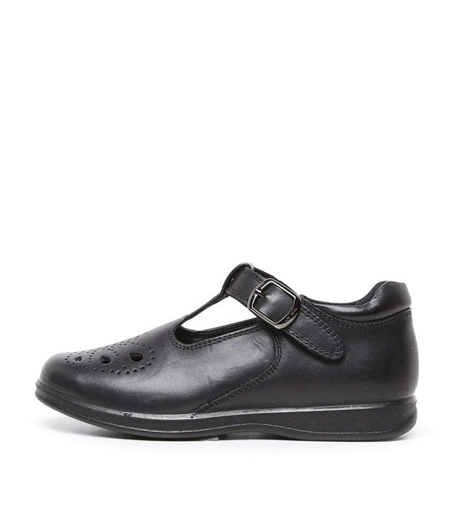 Sofi Mary Jane School Shoe Black