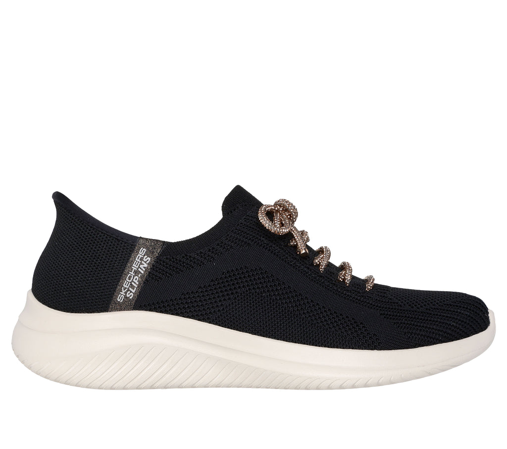 Skechers slip In Diamond Dreamer Black/ Sparkle