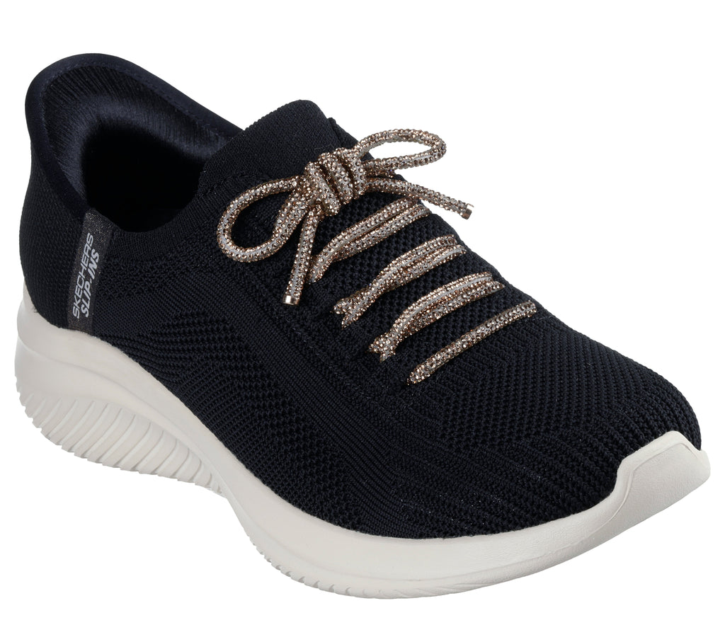 Skechers slip In Diamond Dreamer Black/ Sparkle
