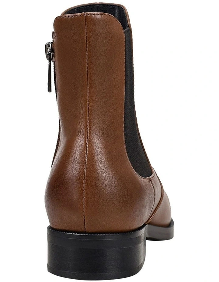 Tia Ankle Boot Cappuccino