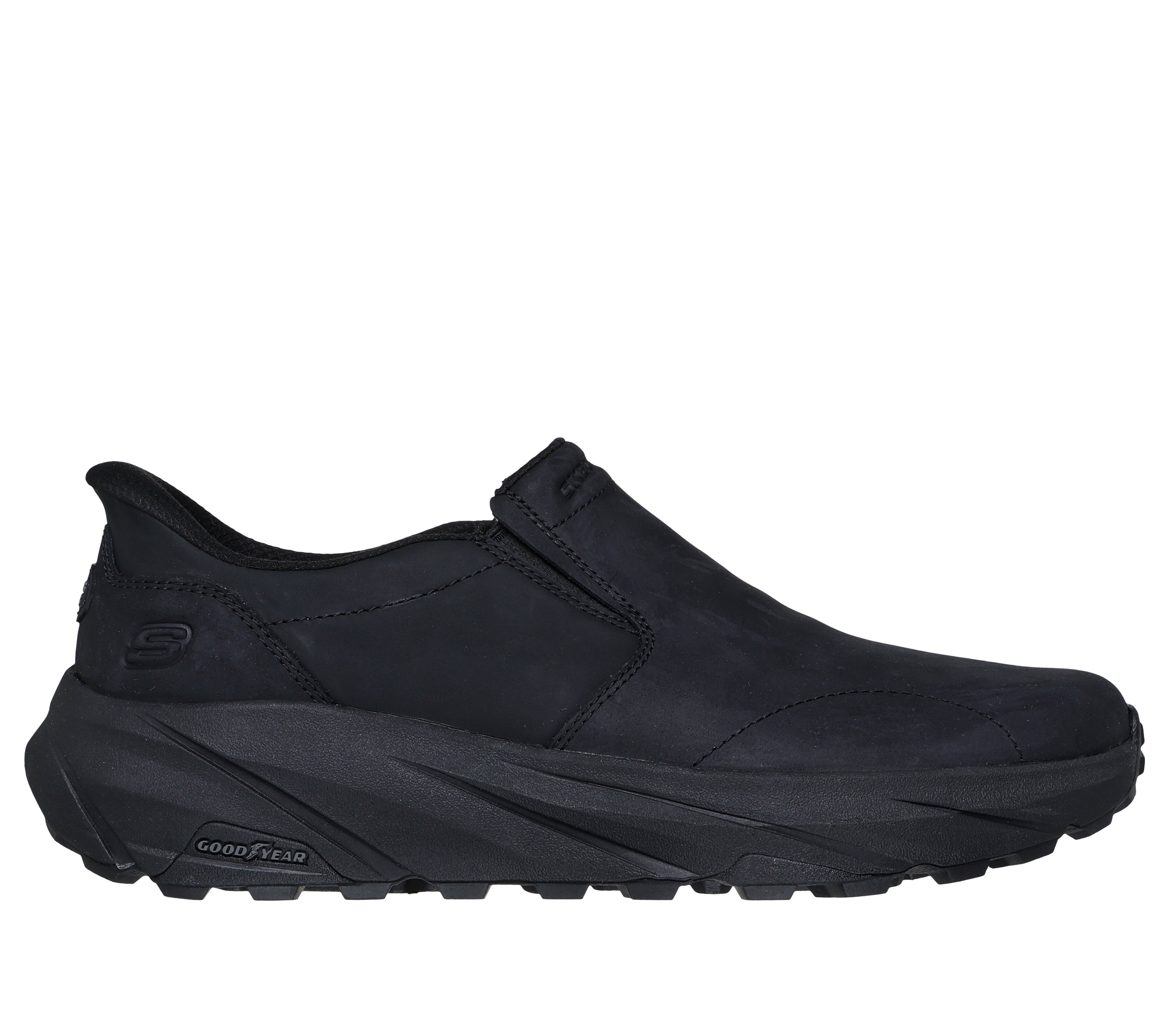 Mens Slip-Ins Relaxed Fit: Conner - Rayne Black