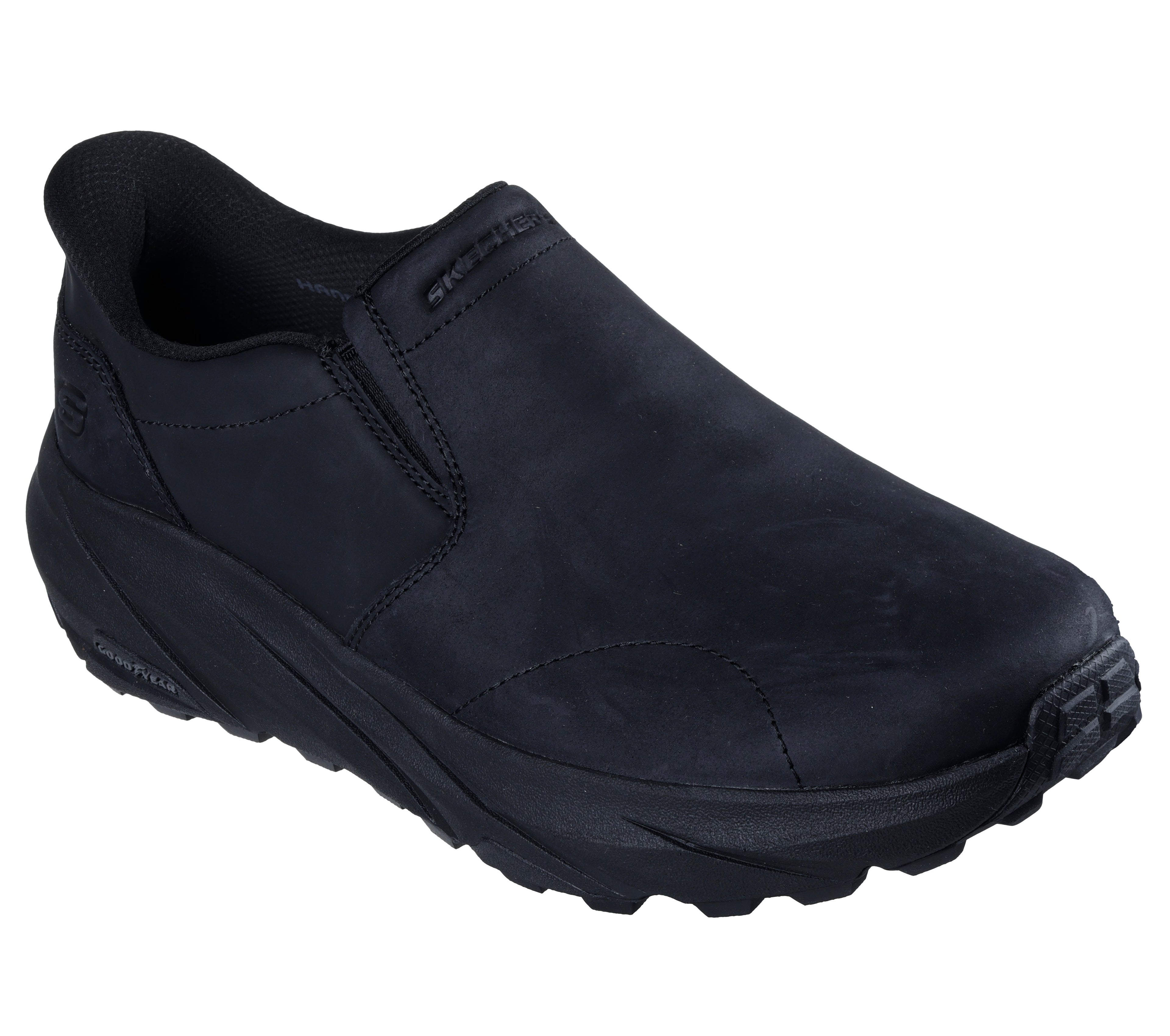Mens Slip-Ins Relaxed Fit: Conner - Rayne Black
