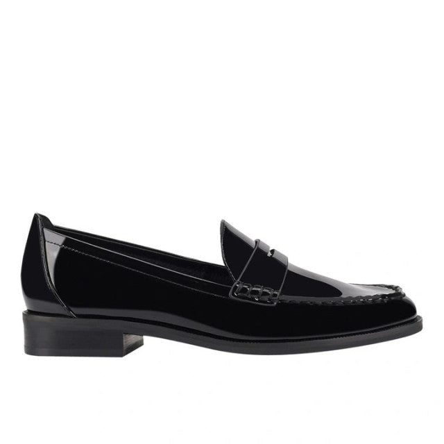 Lucia Patent Loafer Black