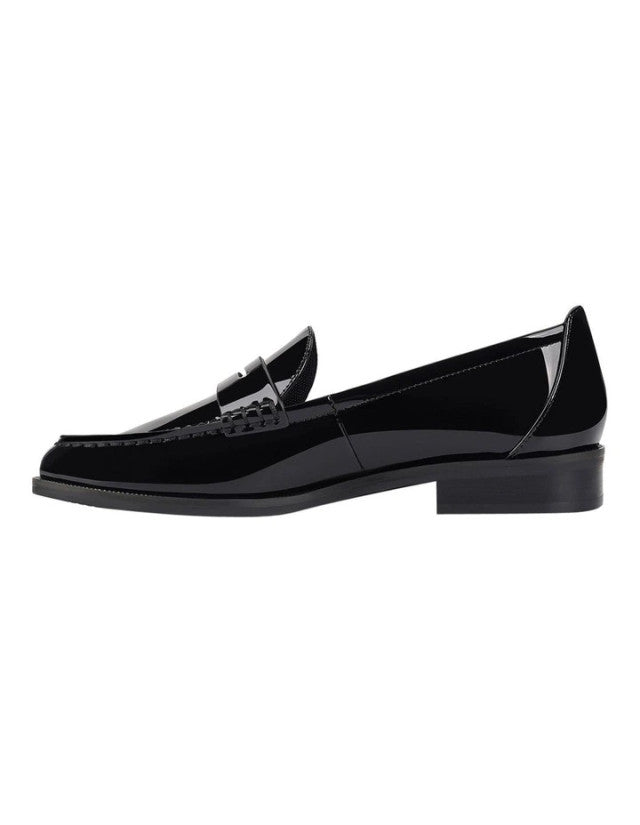 Lucia Patent Loafer Black