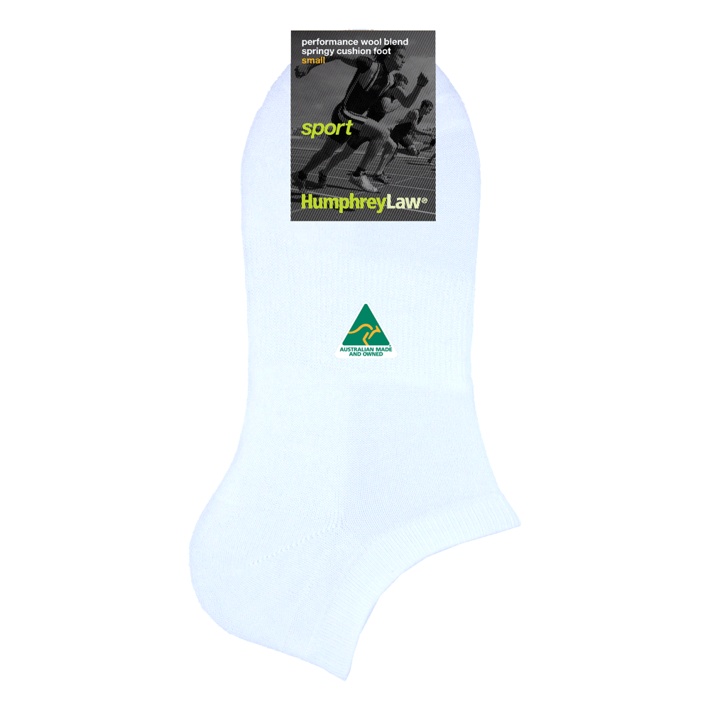 67% Fine Merino Terry Cushion Sole Sport Sock Style 36A