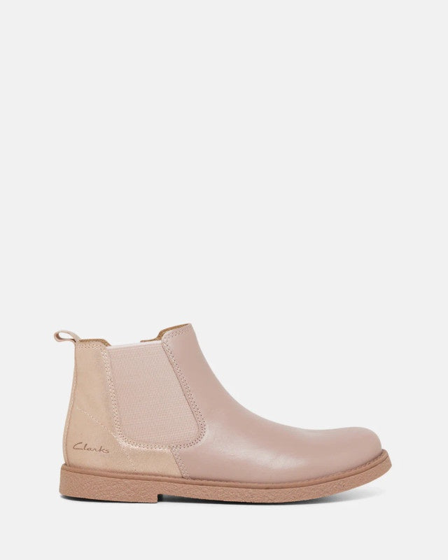 Chelsea II Jnr  Rose Leather