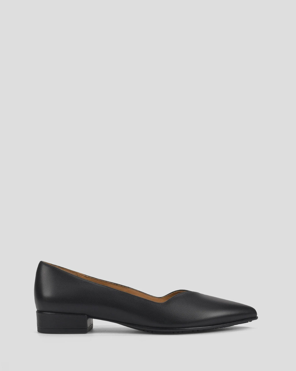 Ava Low Heel Black