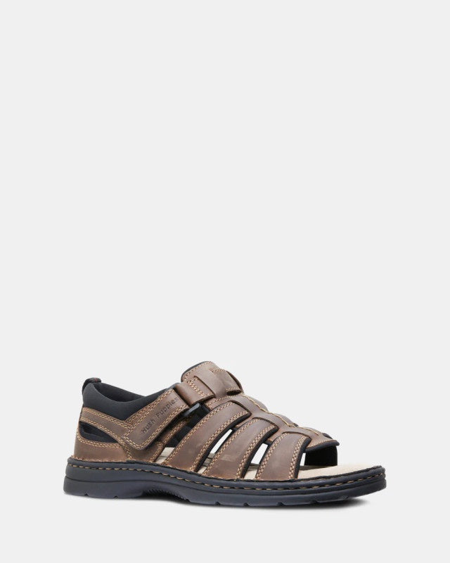 Spartan Extra Wide Brown Sandal