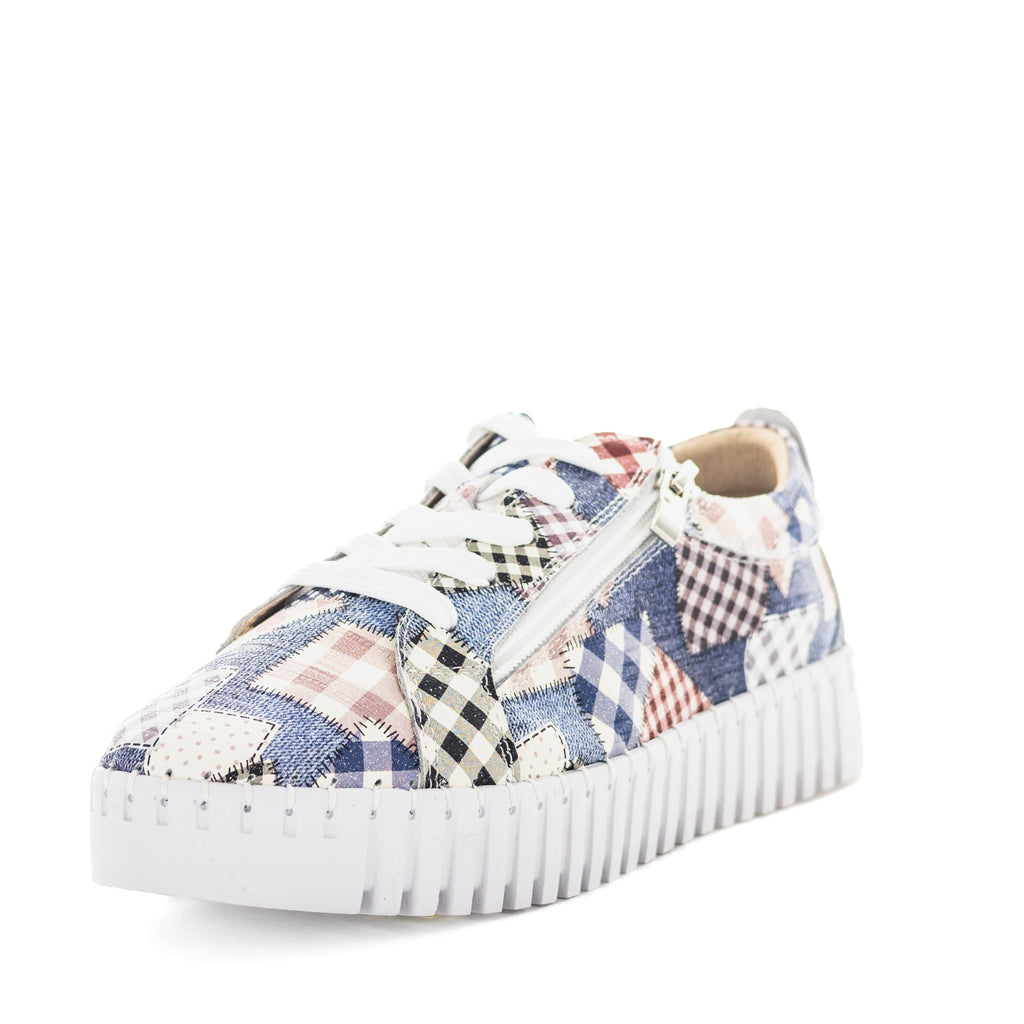 Climber Sneaker Blue Patch