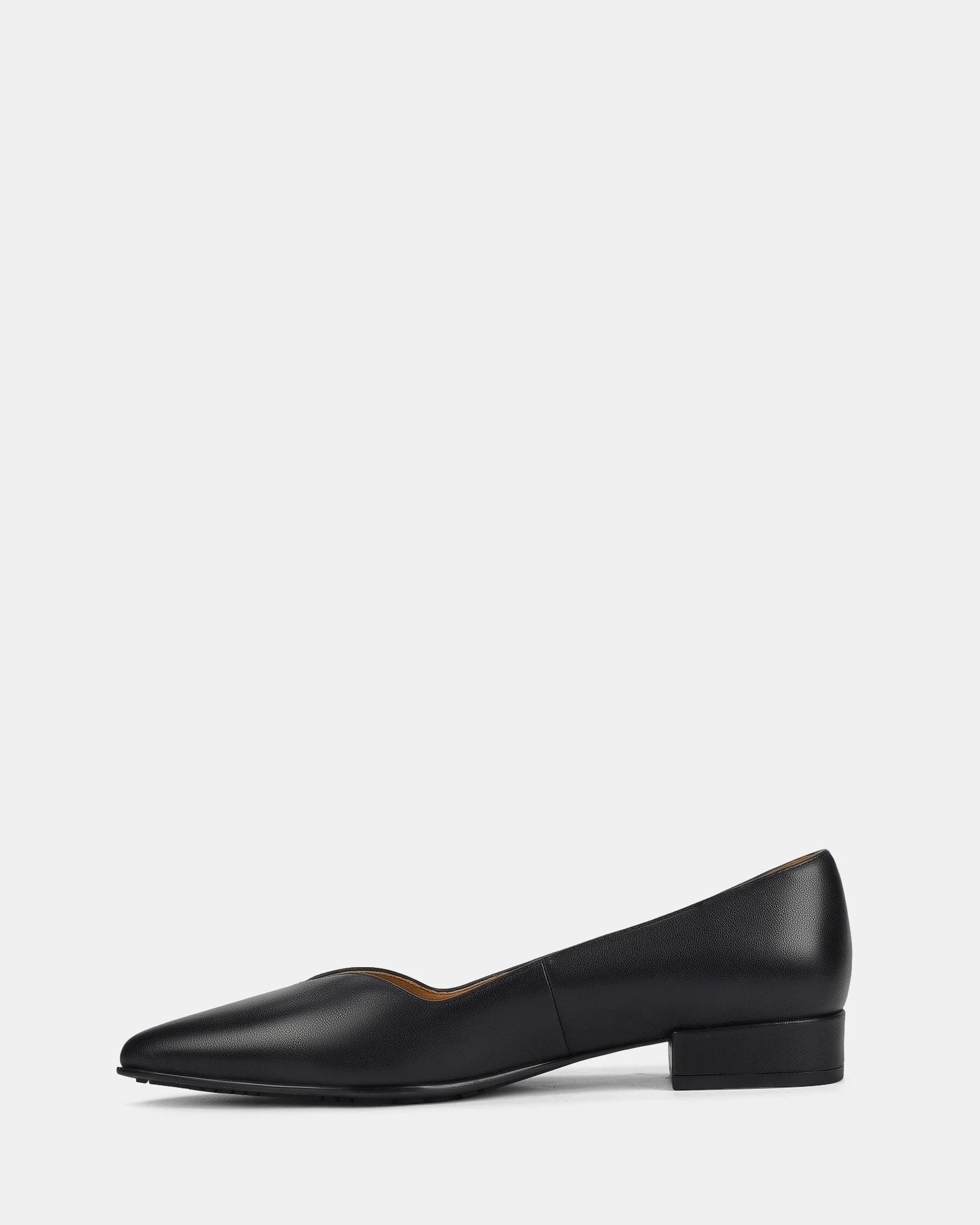 Ava Low Heel Black