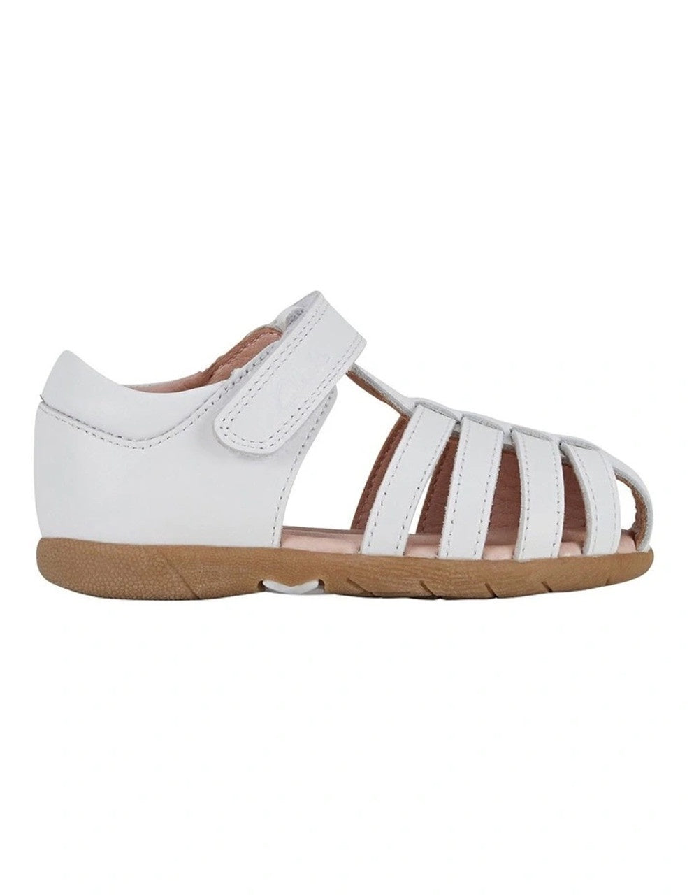 Marigold Kids Cover Toe Sandal White