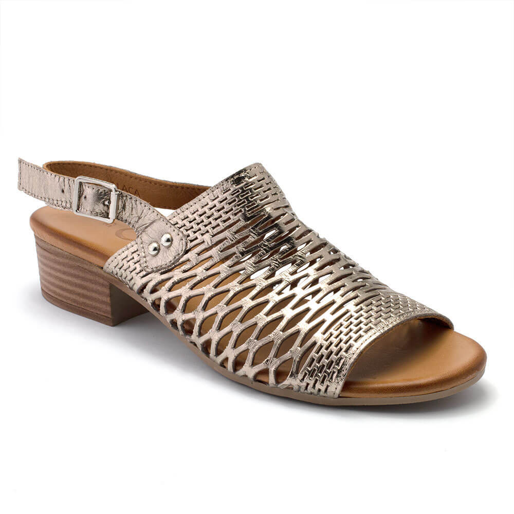 Alaca Heel Pewter