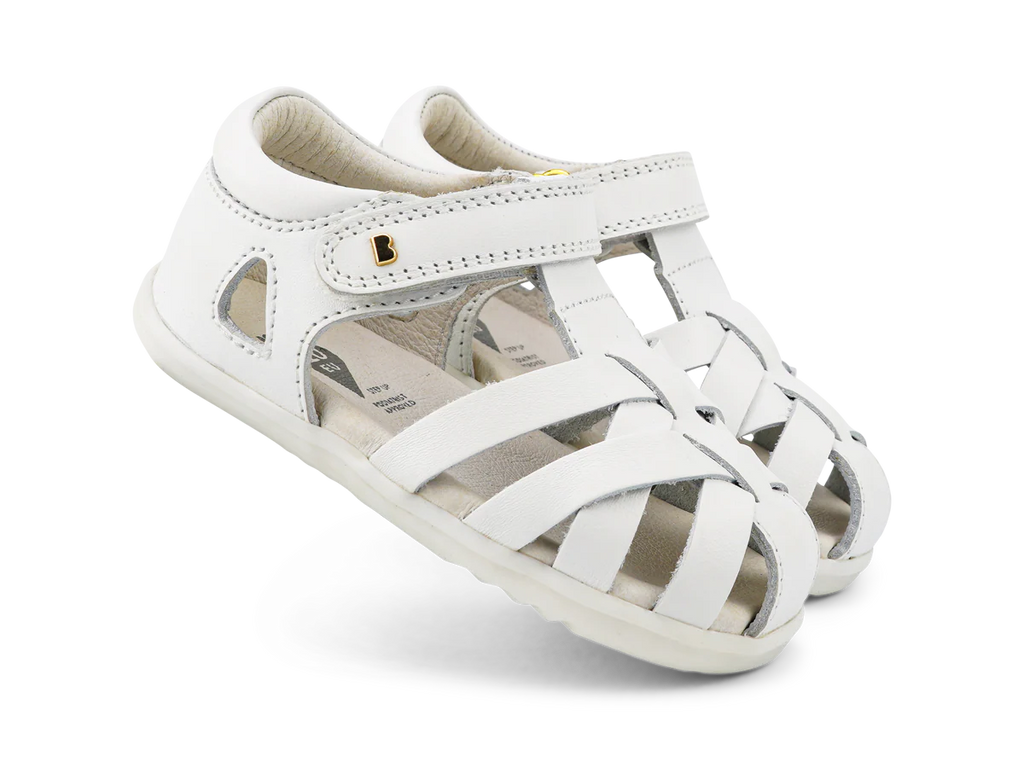 Step Up Tropicana Sandal White