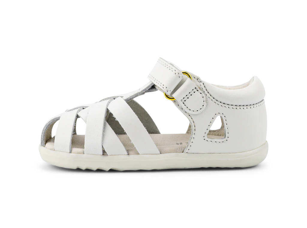 Step Up Tropicana Sandal White
