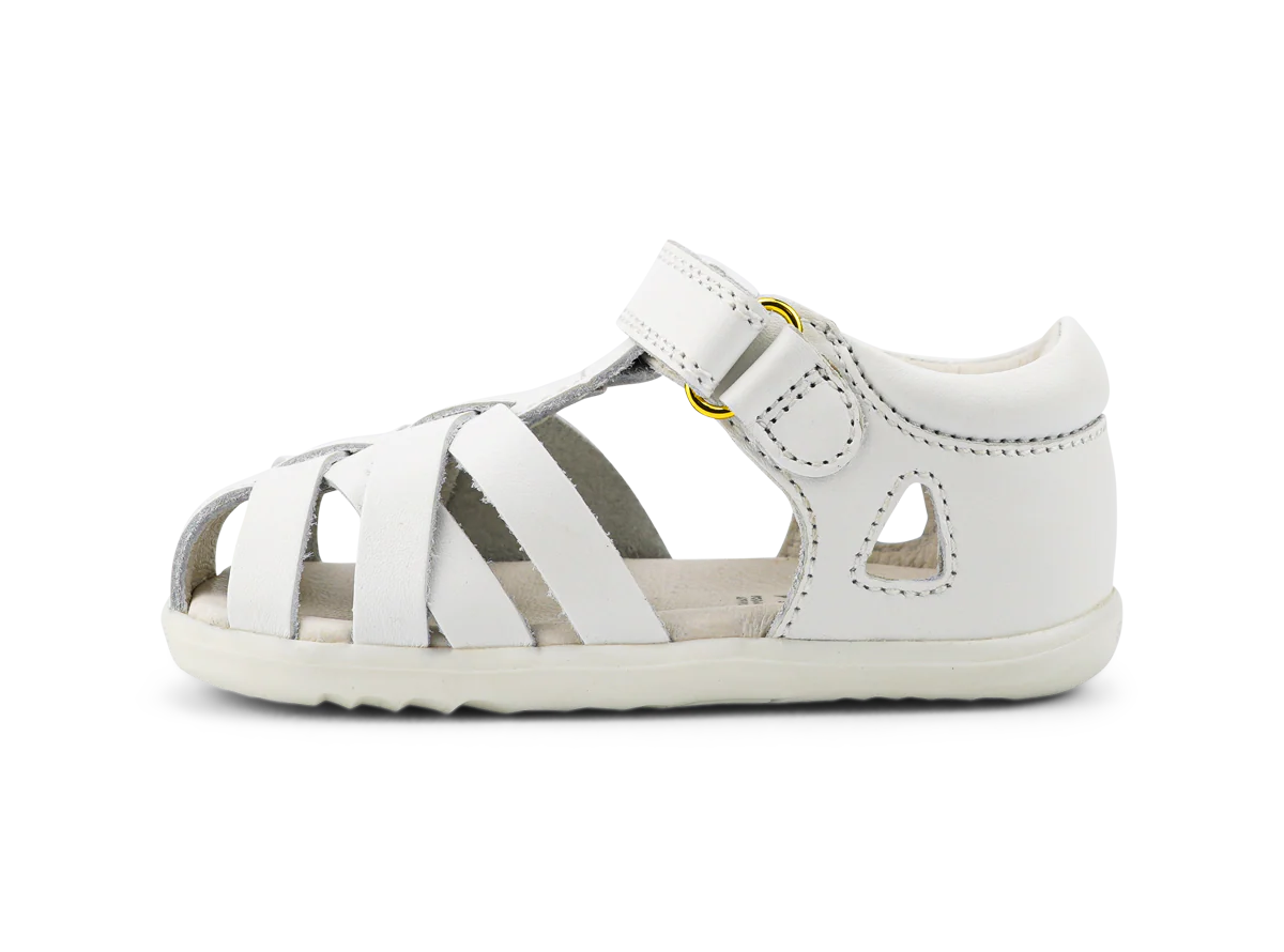 Step Up Tropicana Sandal White