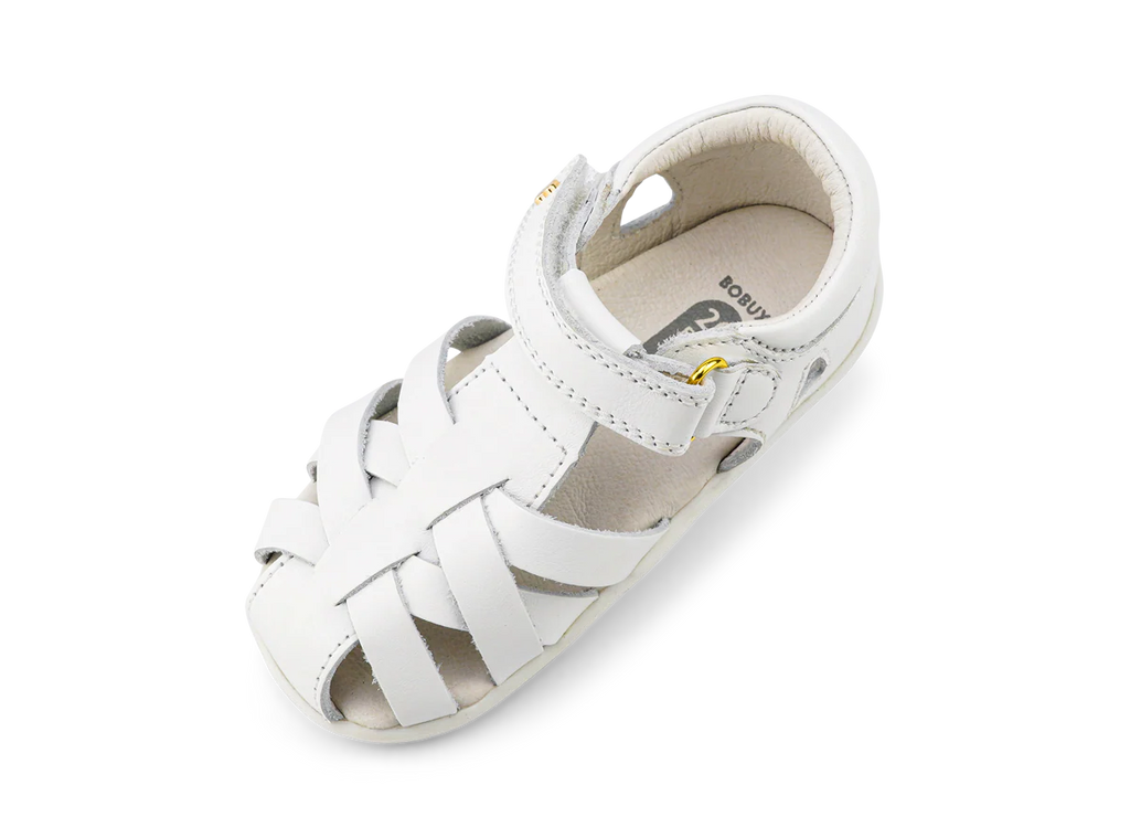 Step Up Tropicana Sandal White