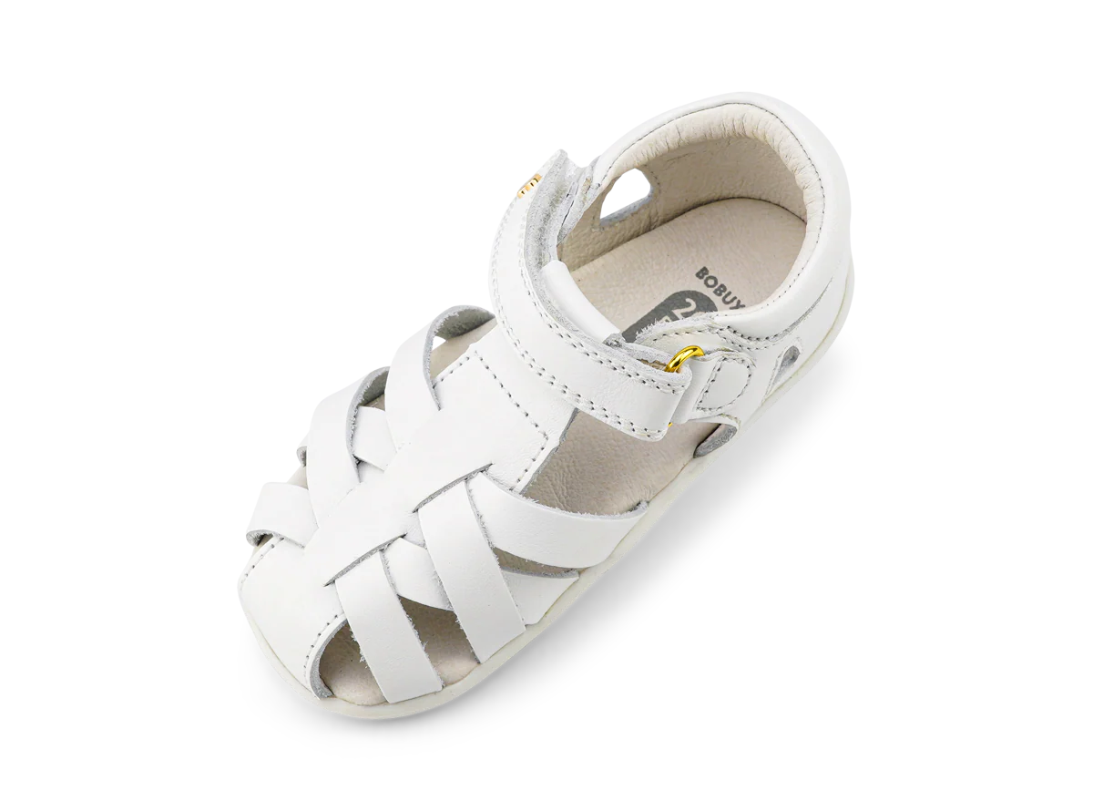 Step Up Tropicana Sandal White