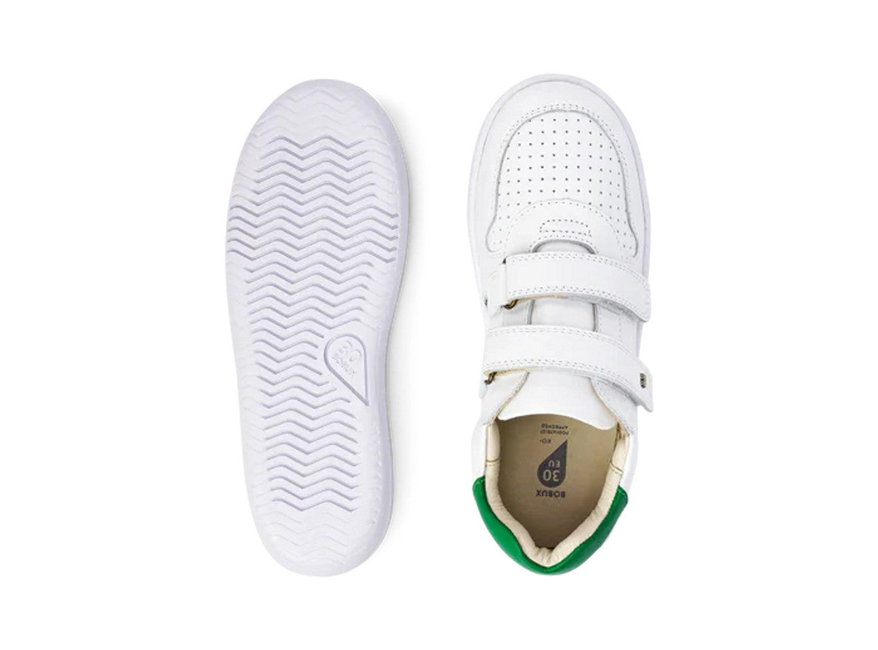 Kids Riley Sneaker White And Green