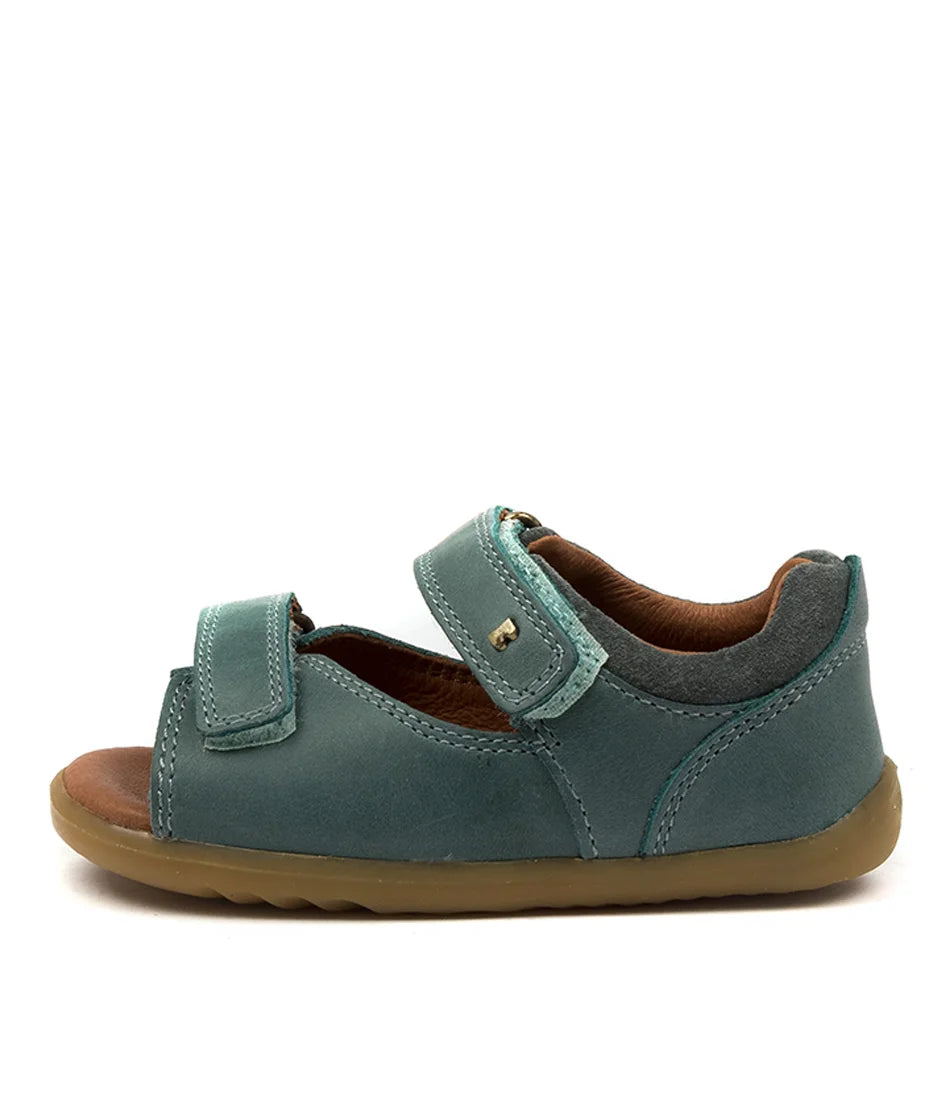 I Walk Driftwood Sandal Slate