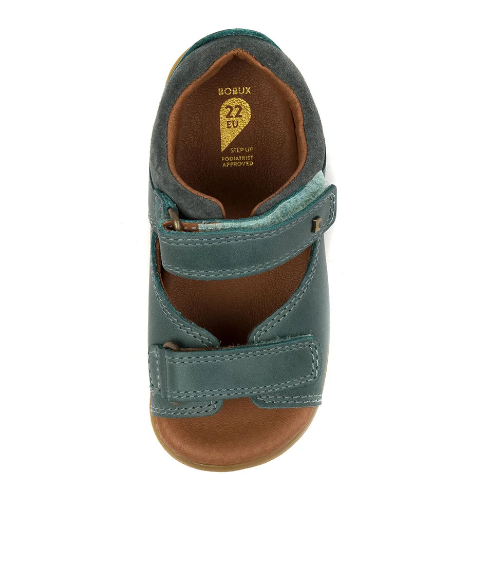 I Walk Driftwood Sandal Slate