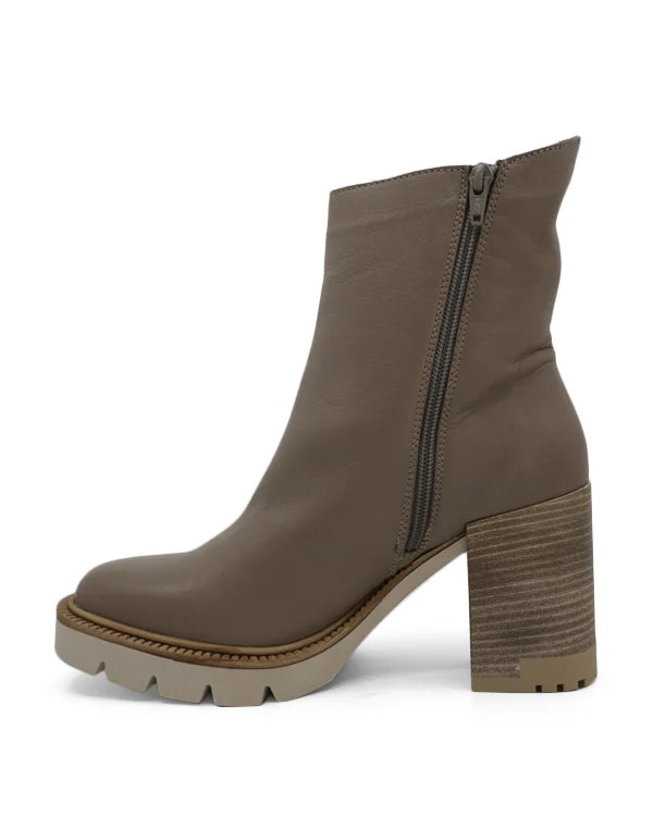 Lizzie Heeled Boot Darkstone
