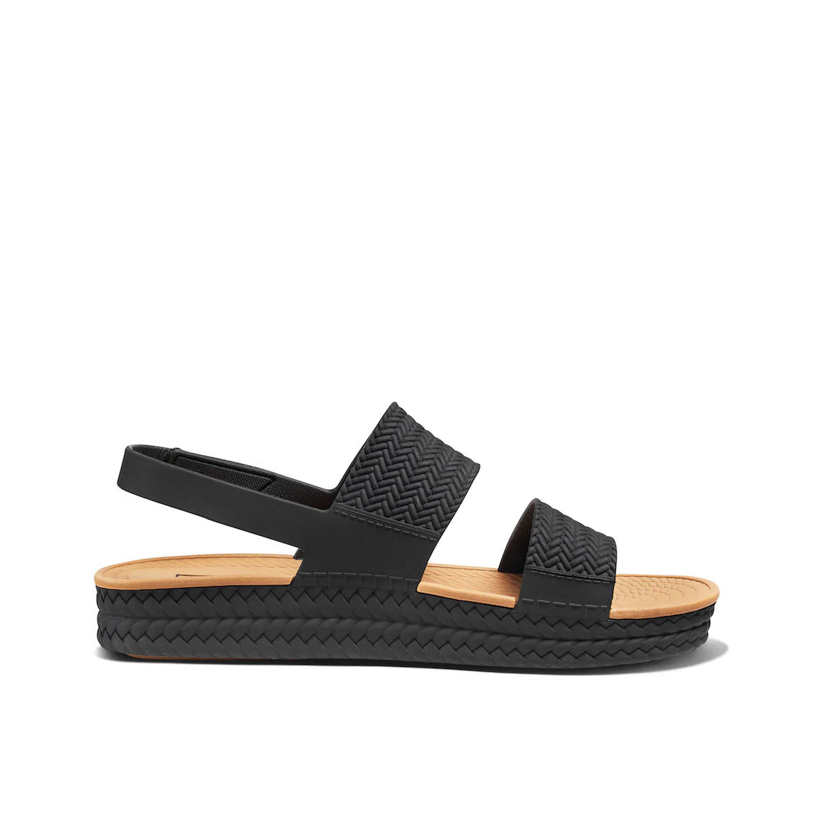 Water Vista Womens Sandal Black / Tan
