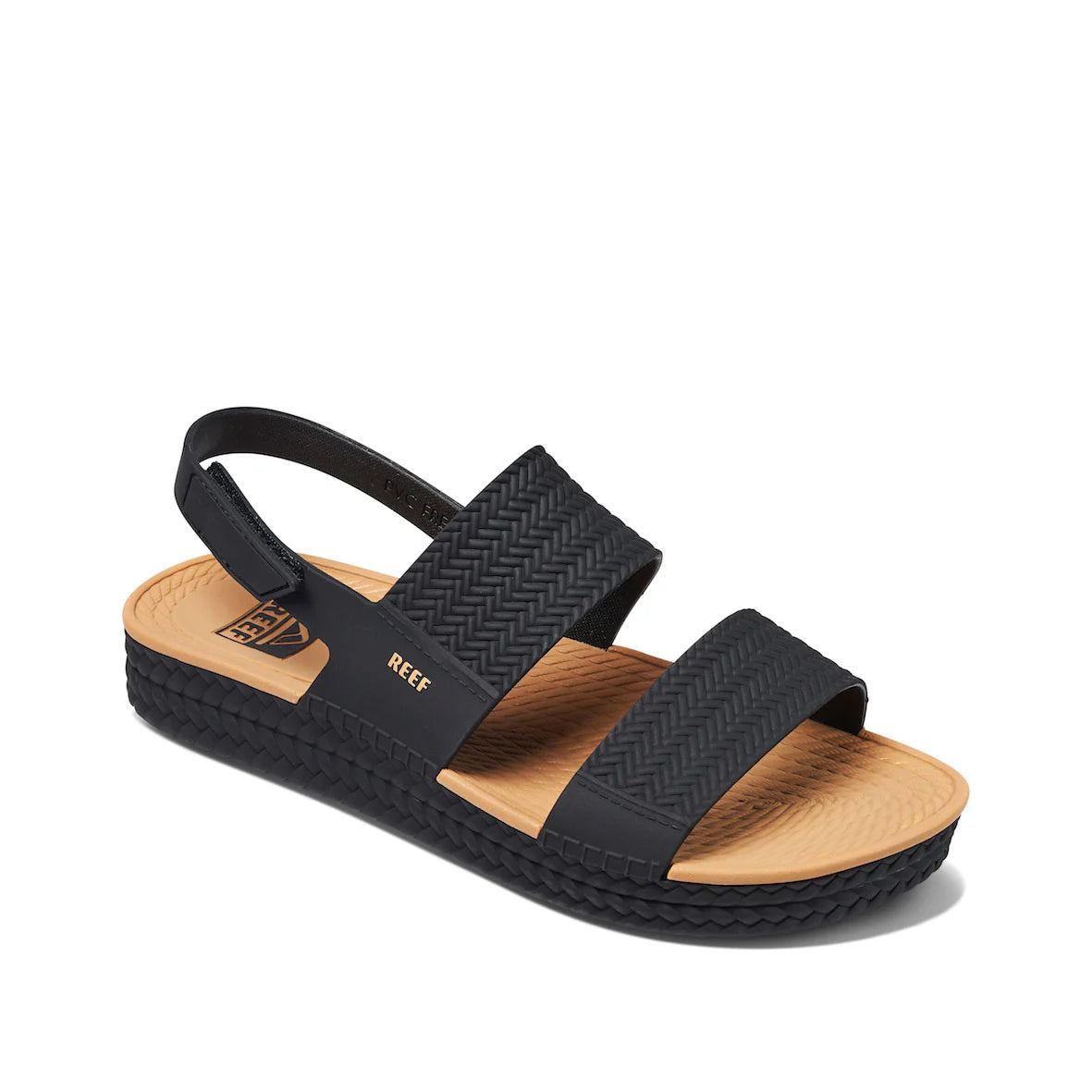 Water Vista Womens Sandal Black / Tan