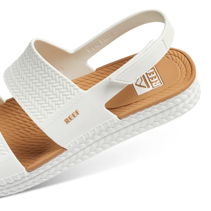 Water Visa Womens Sandal White/Tan