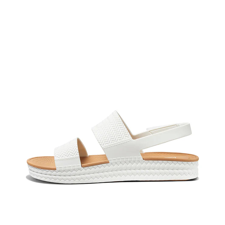 Water Visa Womens Sandal White/Tan