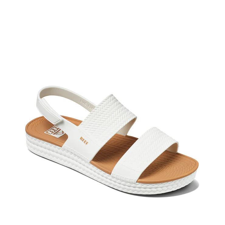 Water Visa Womens Sandal White/Tan