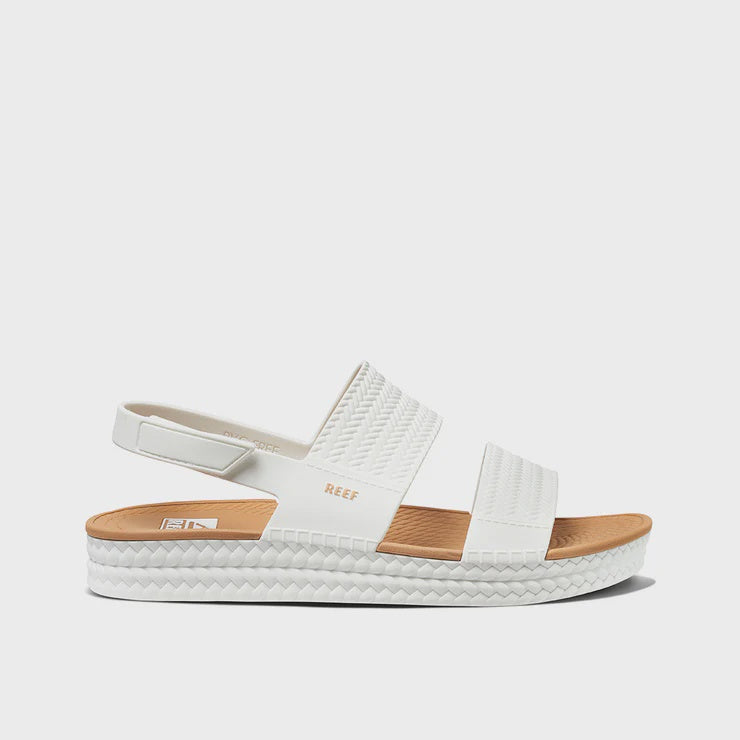 Water Visa Womens Sandal White/Tan