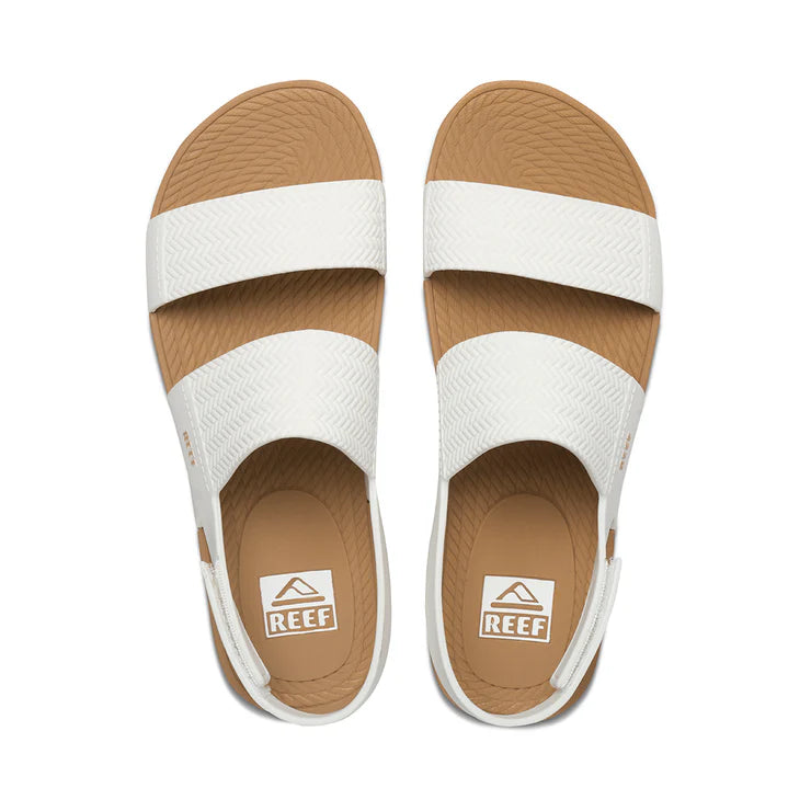 Water Visa Womens Sandal White/Tan