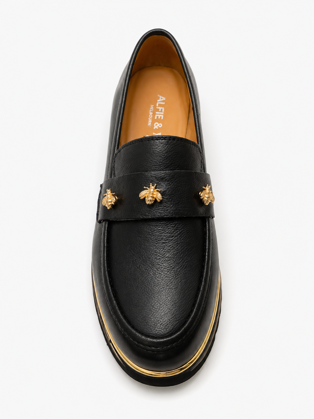 Hickory Leather  Loafer Black