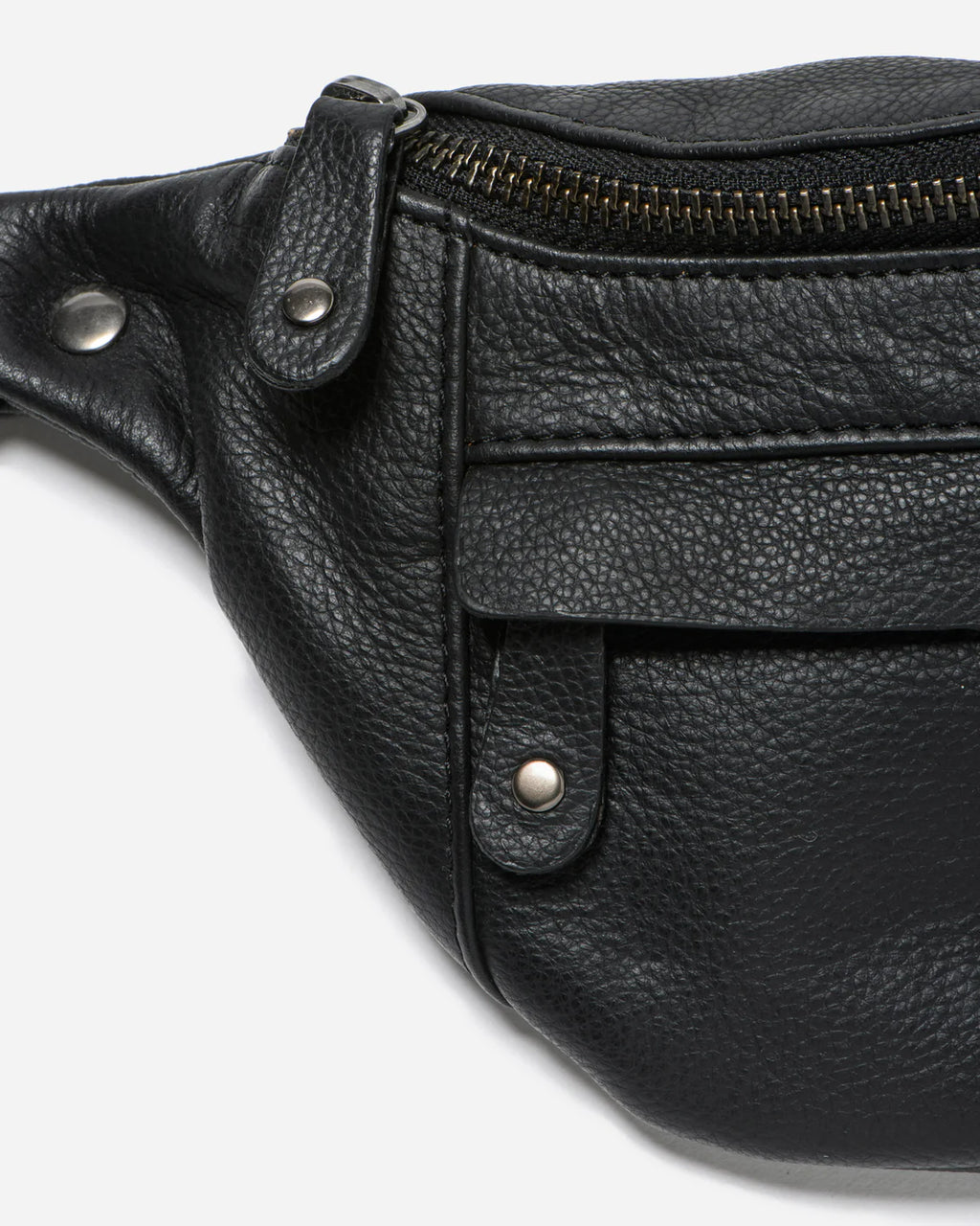 Bailey Leather Bum Bag Black