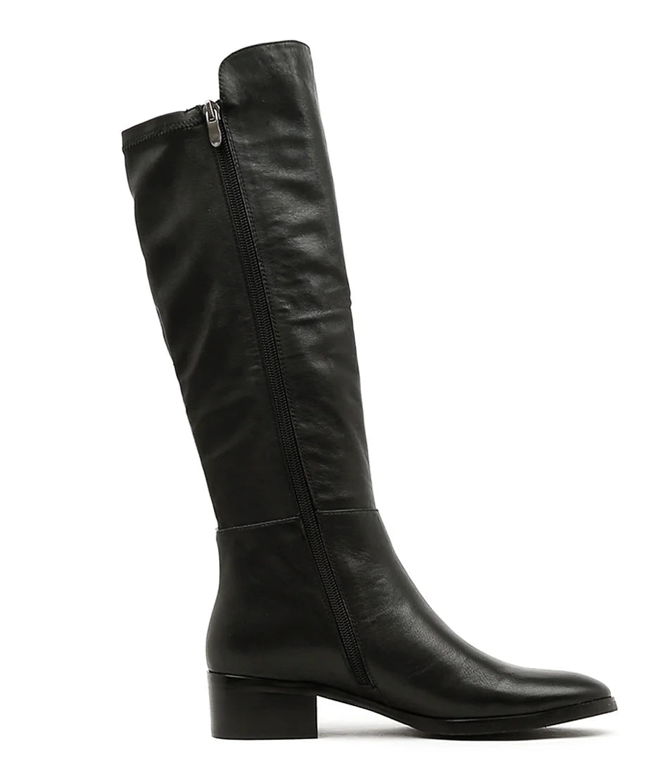 Tetley Long Boot Black