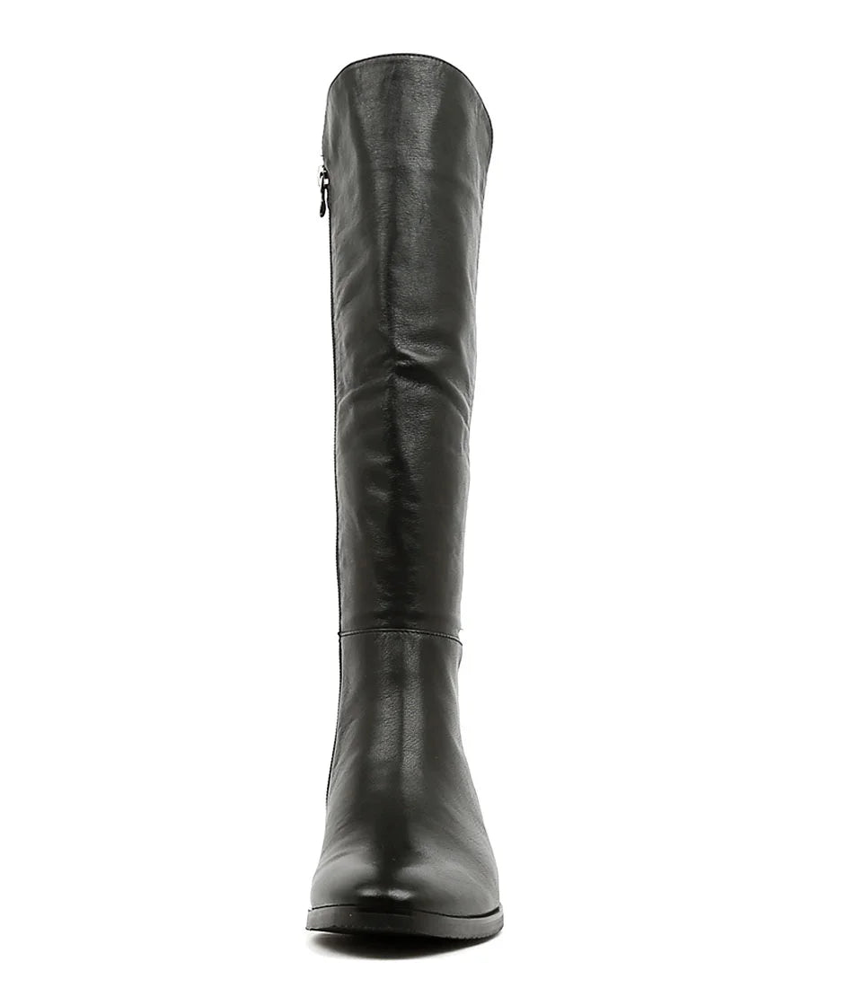 Tetley Long Boot Black