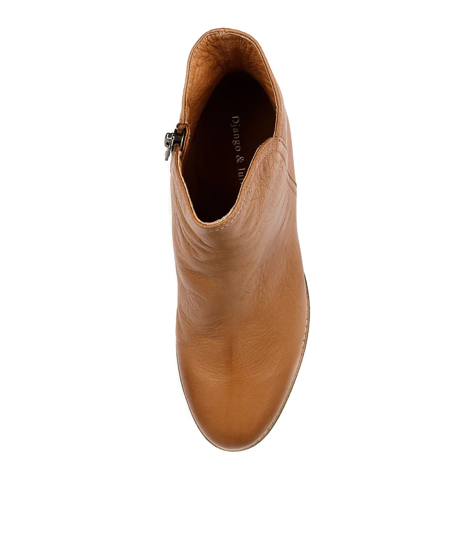 Mockas Dk Tan Leather