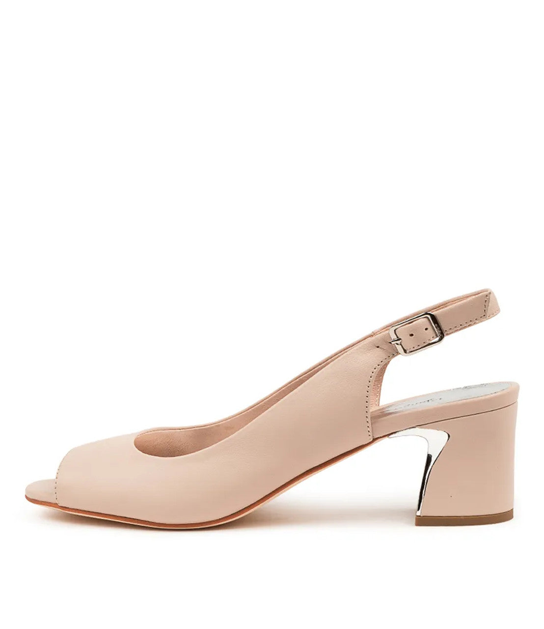 Jianas Leather Heel Nude