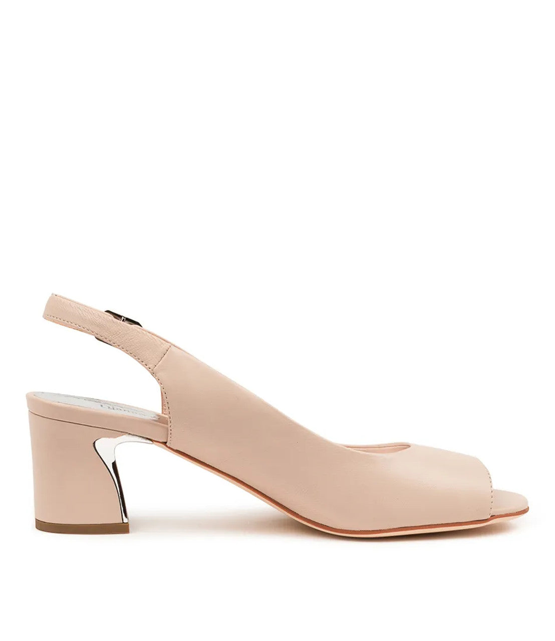 Jianas Leather Heel Nude