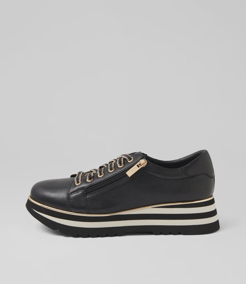 Eammes Platform Sneaker Black