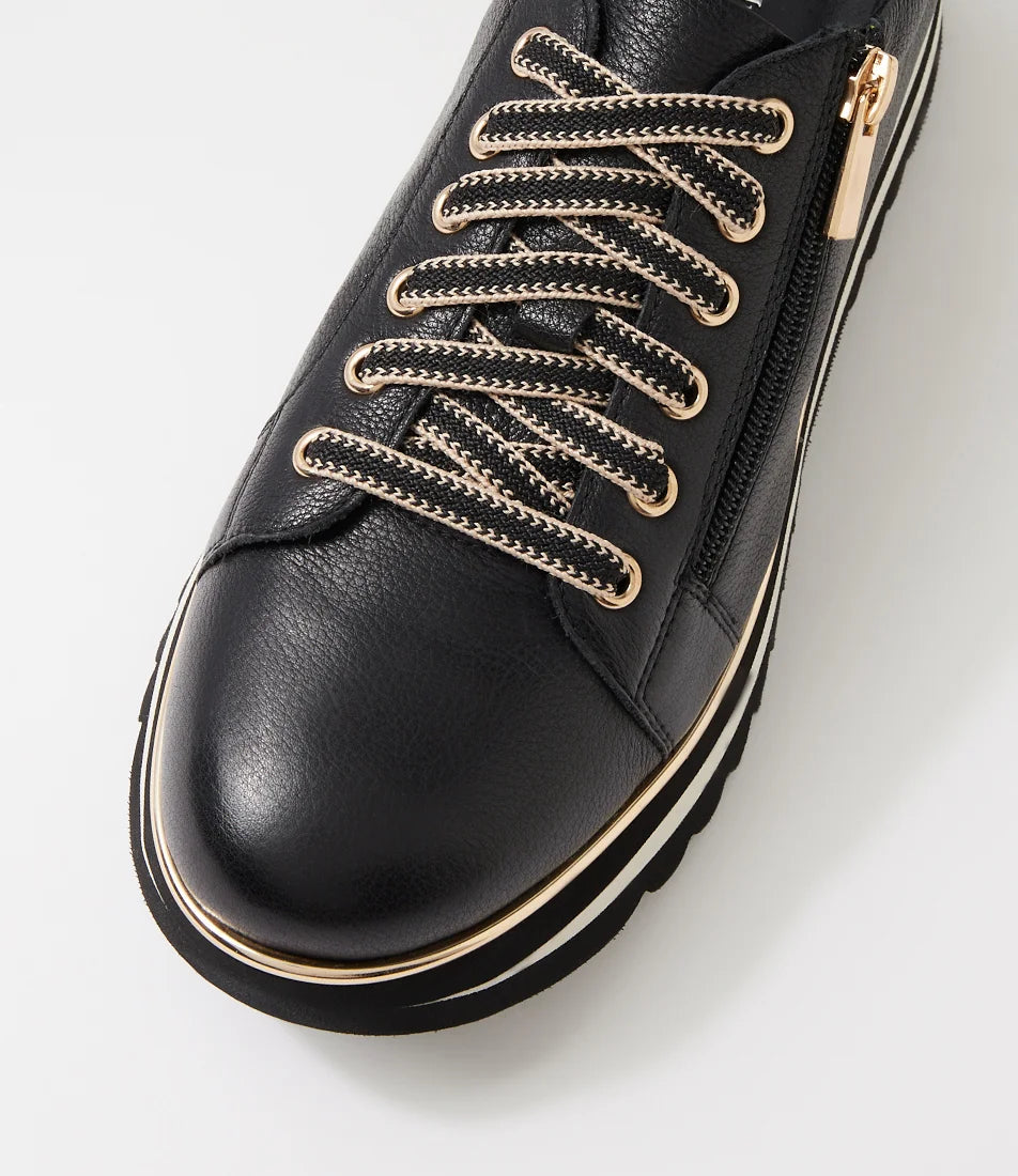 Eammes Platform Sneaker Black