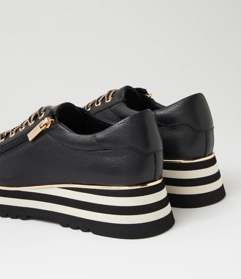 Eammes Platform Sneaker Black