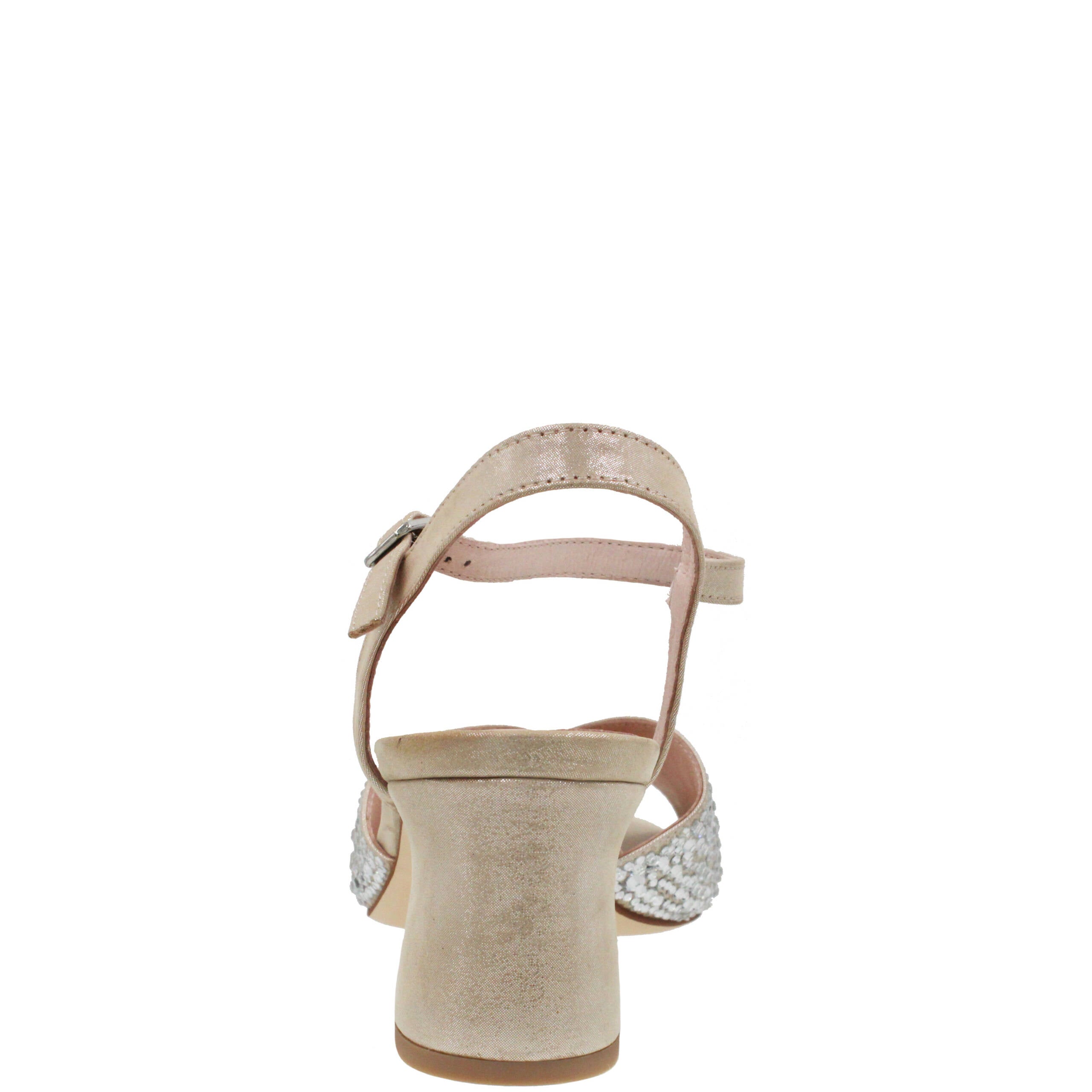 Juba Nude Shimmer Heels