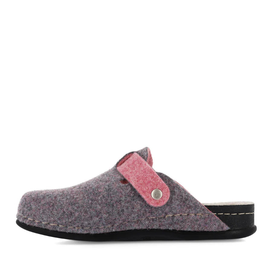 Honey Wool Slipper Grey