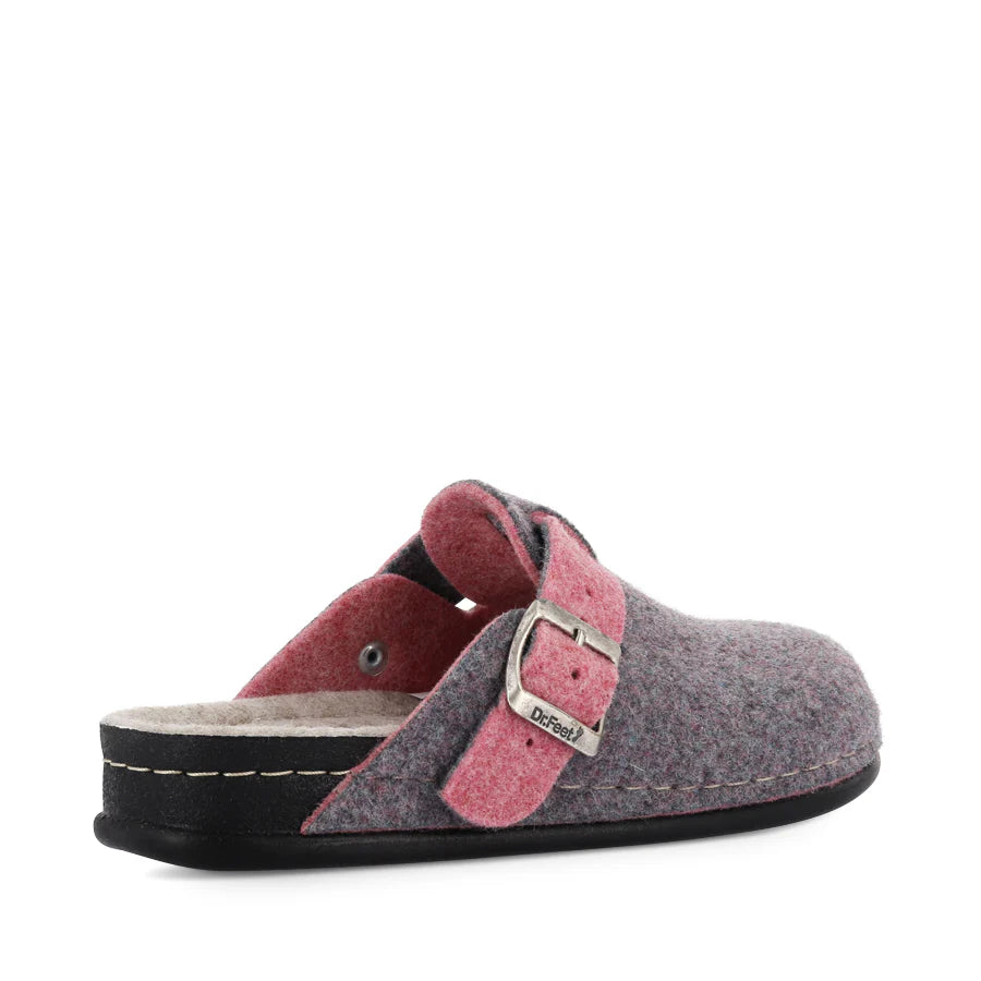 Honey Wool Slipper Grey