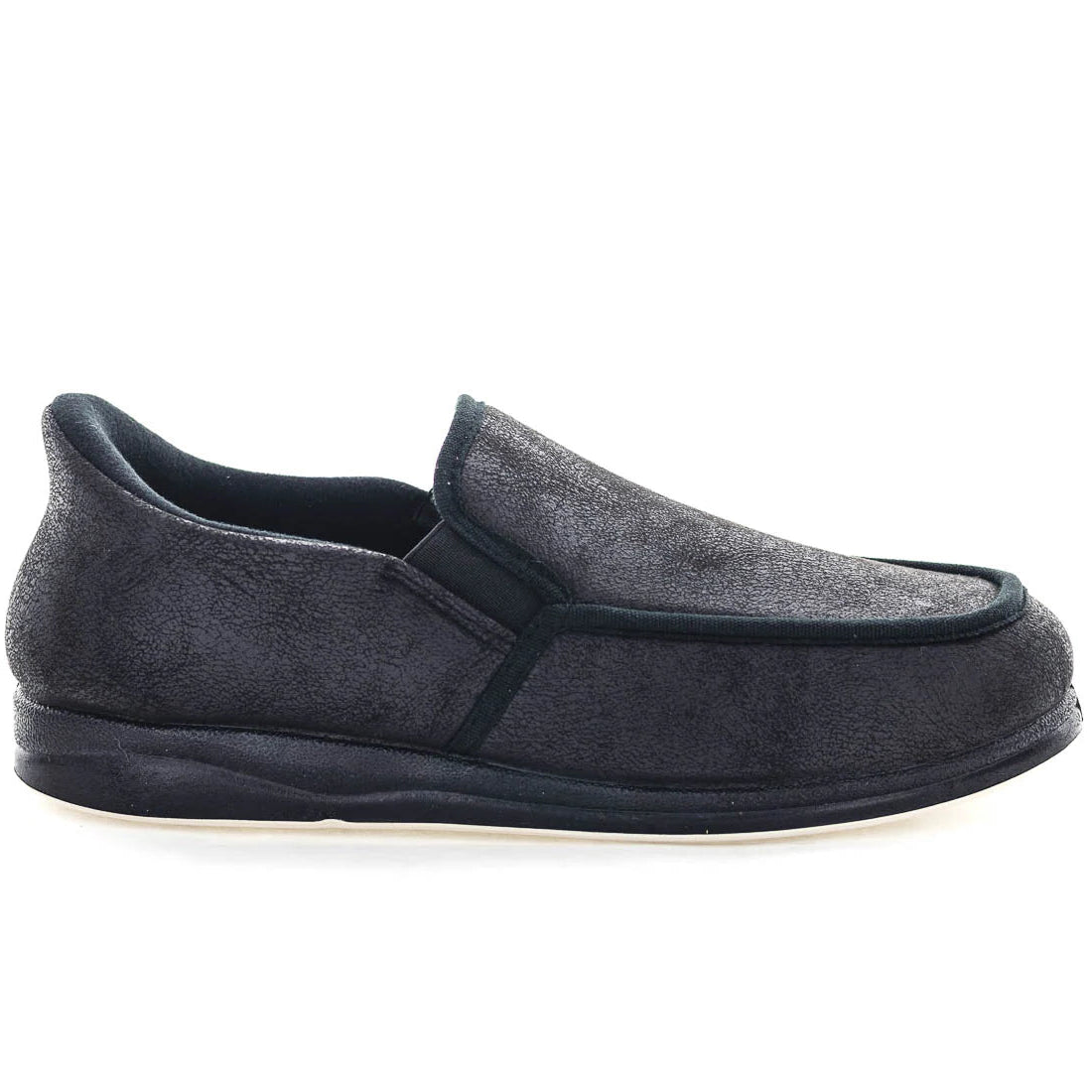 Edgar Step In Mens Slipper Black