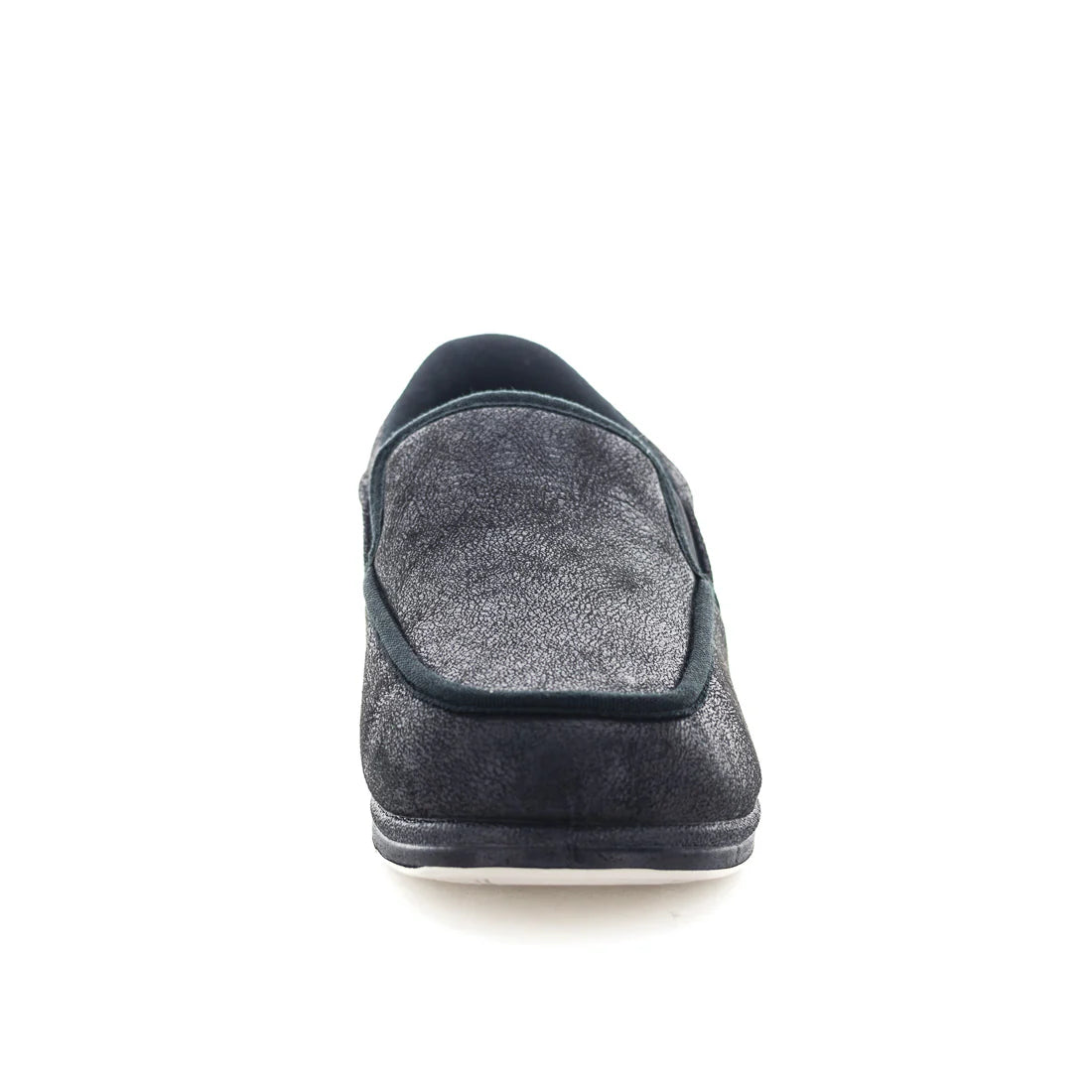 Edgar Step In Mens Slipper Black